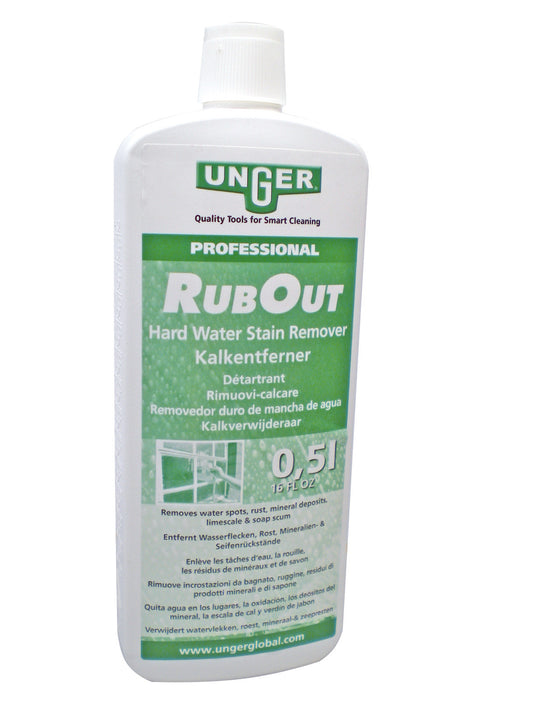 Unger Rub Out 500ml - Limpiador para la eliminación de restos de cal